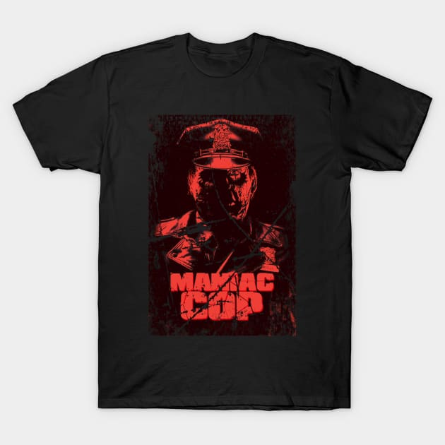 In The Shadows Of Horror The Maniac Cop Iconic Shirt T-Shirt by alex77alves